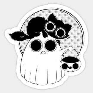 Spooky Cartoon Sticker